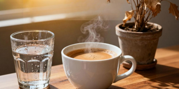 Czy kawa odwadnia? Fakty i mity