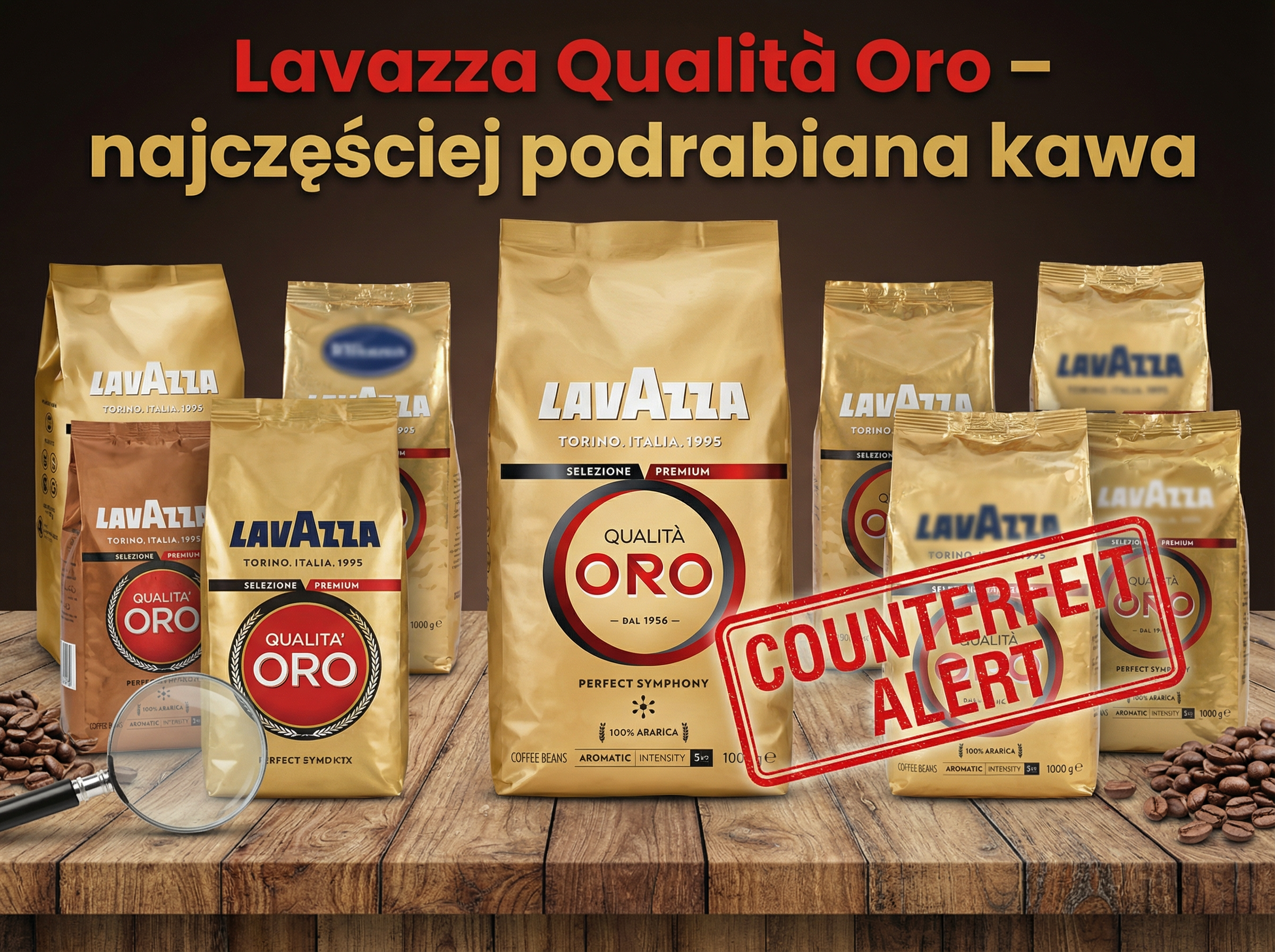 Lavazza Qualita Oro – najczęściej podrabiana kawa