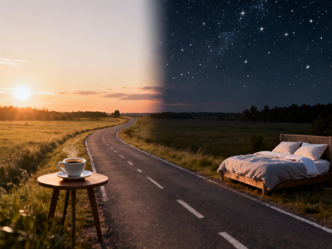 O której godzinie ostatnia kawa?